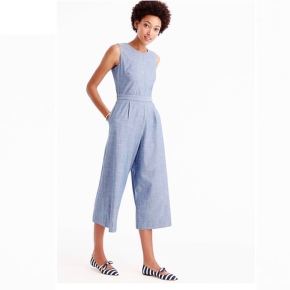 j crew wide leg jumpsuit
